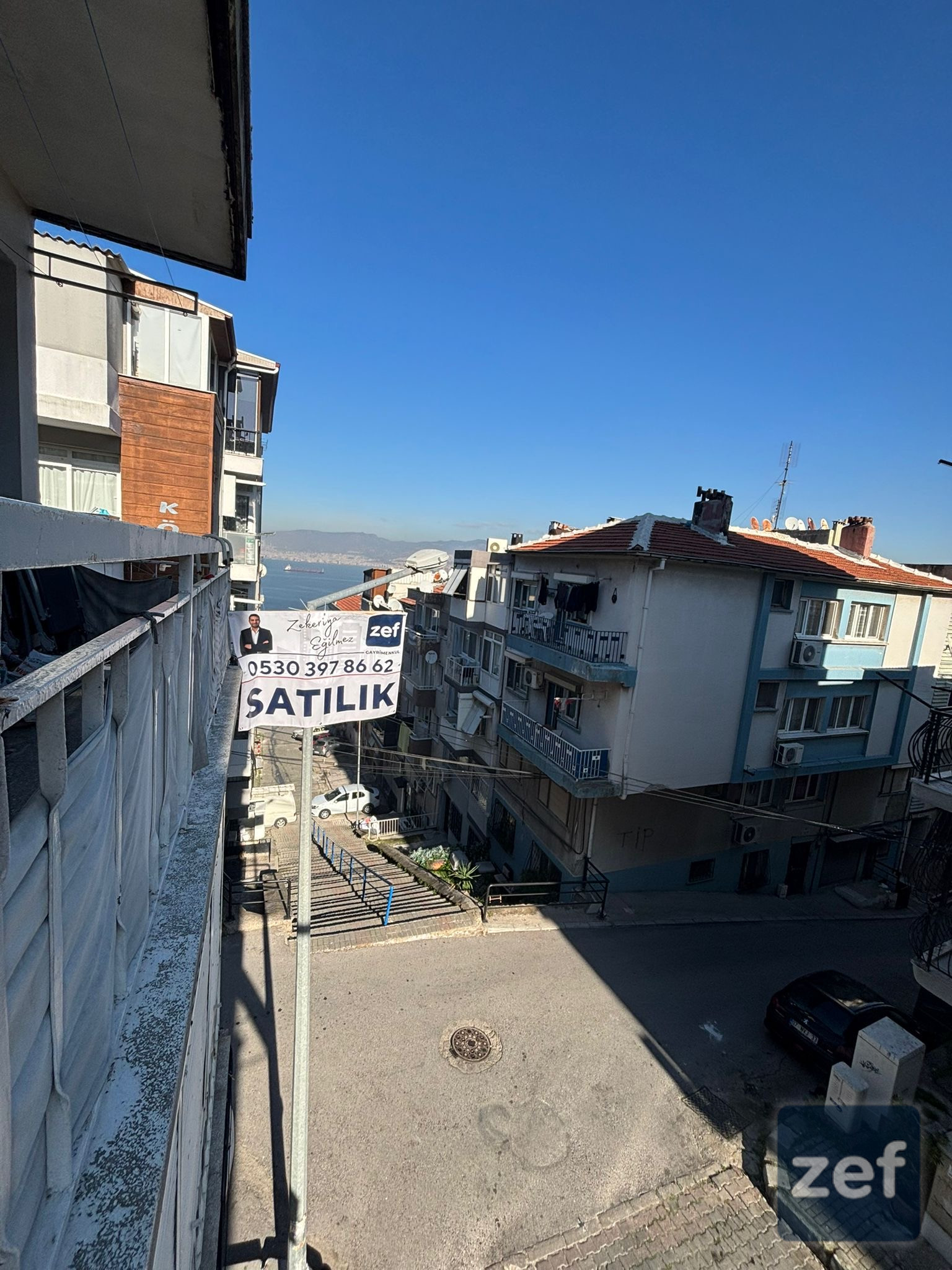 DENİZ MANZARALI TADİLATLI 2+1 SATILIK DAİRE